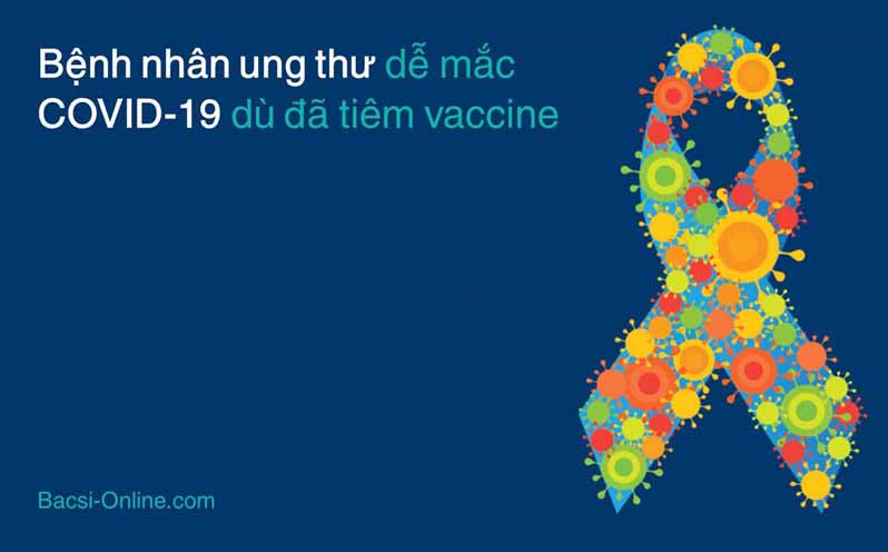 Bệnh nhân ung thư dễ mắc COVID-19 dù đã tiêm vaccine