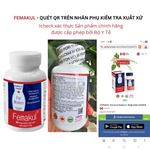 femakul - Quét QR Kiểm tra xuất xứ