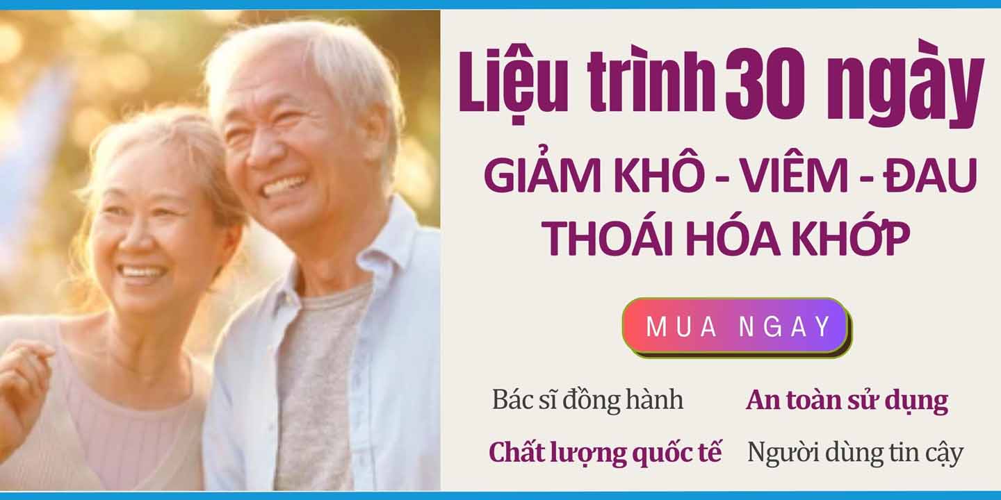 Giảm khô viêm đau thoái hoá khớp