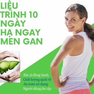 Liệu trình 10 ngày Hạ ngay men gan