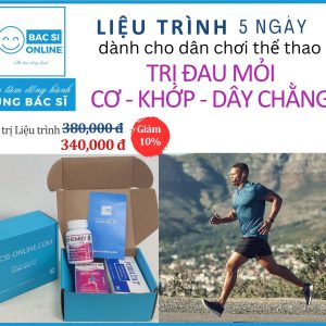 Liệu trình 5 ngày Trị đau mỏi cơ khớp dây chằng Hình ảnh thực BSO