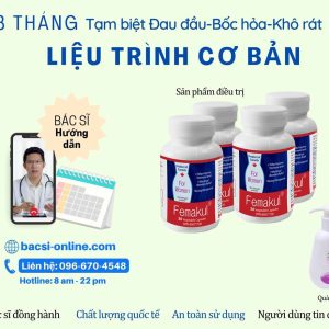 Đau đầu bốc hỏa Khô hạn Liệu trình cơ bản