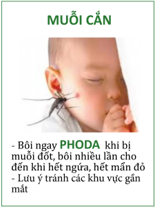 PHODA Skincare - Trị vết muỗi cắn