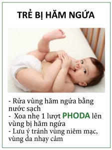 PHODA Skincare - trị hăm ngứa