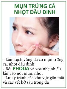 PHODA Skincare - Trị mụn trứng cá, mụn bọc, nhọt đầu đinh