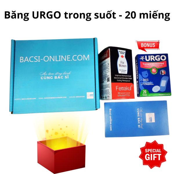 Urgo Transparent Assorted hộp 20 miếng - Hình ảnh 5